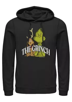 Grinch Badges Graphic Fleece Hoodie by Dr Seuss the Grinch