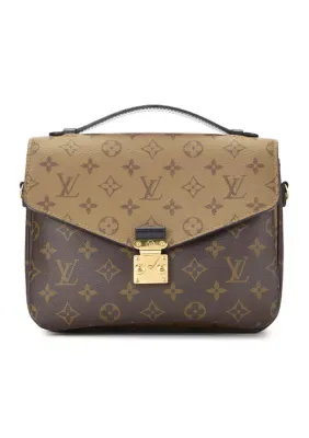 Louis Vuitton Reverse Monogram Pochette Metis by What Goes Around Comes Around