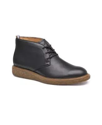 Clint Chukka Boot Black Full Grain by Johnston & Murphy