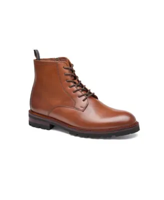 Britton Plain Toe Boot Tan Full Grain by Johnston & Murphy