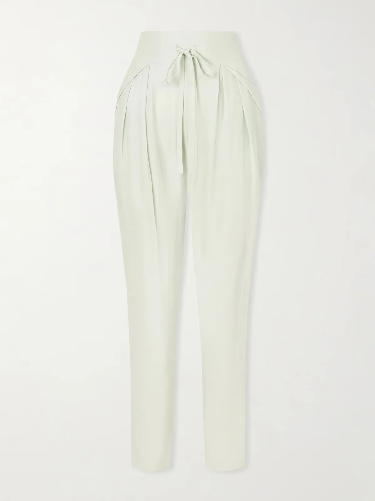 - The Vardar Silk-blend Straight-leg Pants -