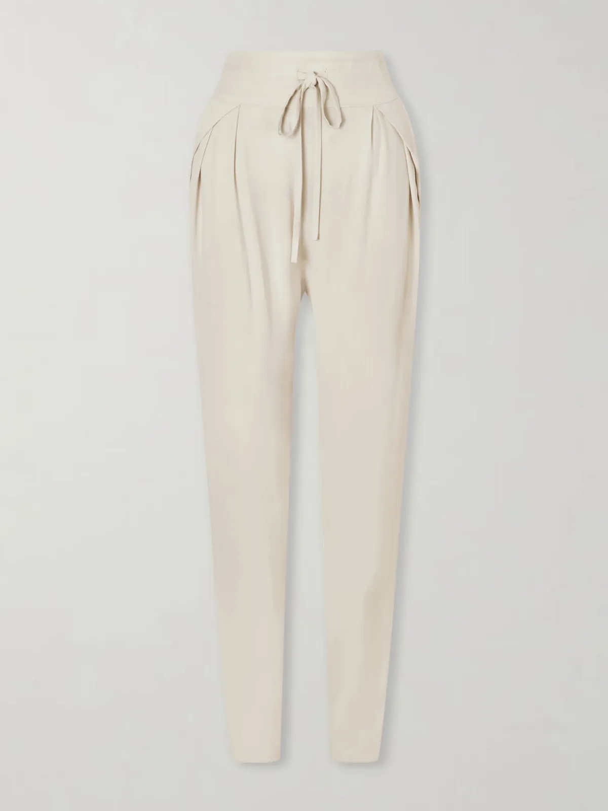 - The Vardar Silk-blend Straight-leg Pants -
