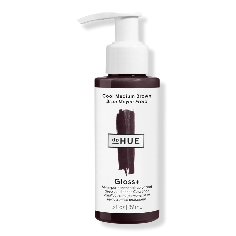 Color Boosting Gloss+ Deep Conditioning Treatment Mini - Cool Medium Brown by Dphue
