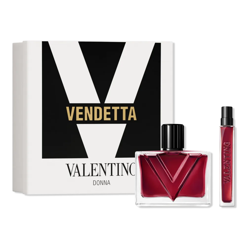 Vendetta Donna Eau De Parfum 2 Piece Holiday Fragrance Gift Set by Valentino