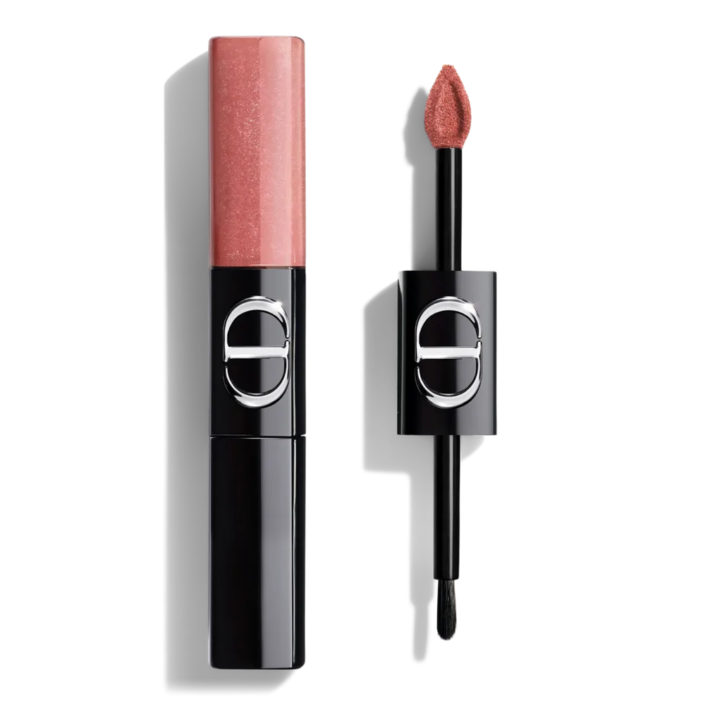 Rouge Dior Forever Liquid Sequin Duo - 729 Biscuit by Dior