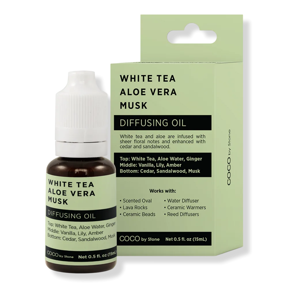 White Tea Aloe Vera Musk Diffusing Oil by Coco by Stone