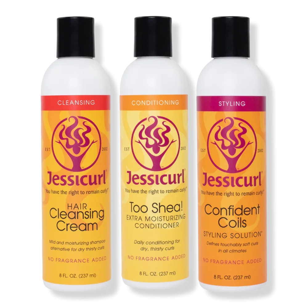 Thick & Thriving Cleansing - Conditioning - Styling Trio by Jessicurl