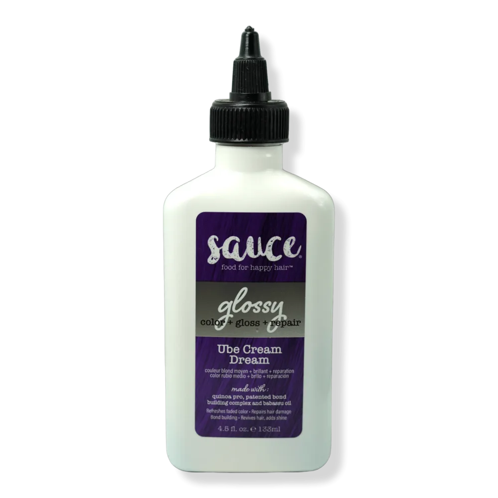 Glossy Color+Gloss+ Repair Ube Cream Dream by Sauce Beauty