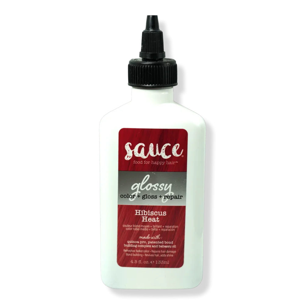 Glossy Color+Gloss+ Repair Hibiscus Heat by Sauce Beauty