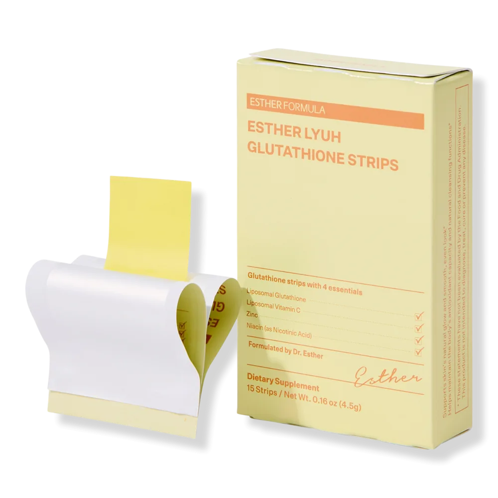 Glutathione Dissolving Oral Strips by Esther Formula