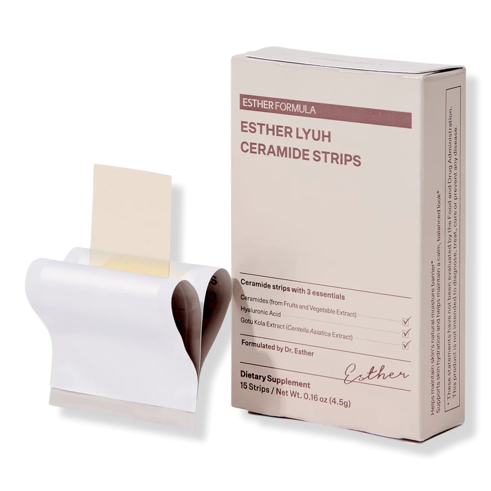 Ceramide Dissolving Oral Strips by Esther Formula