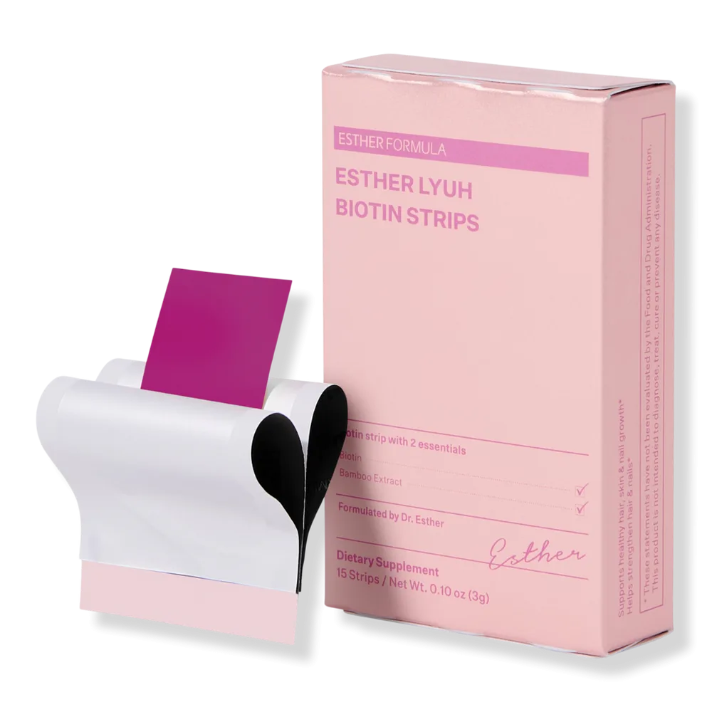 Biotin Dissolving Oral Strips by Esther Formula