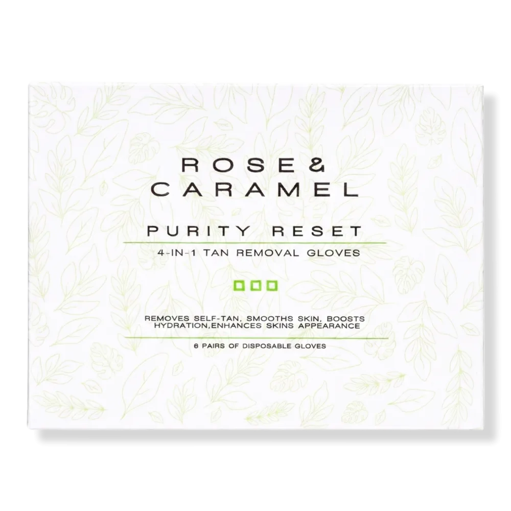 Purity Reset 4-In-1 Self Tan Removing Gloves by Rose and Caramel