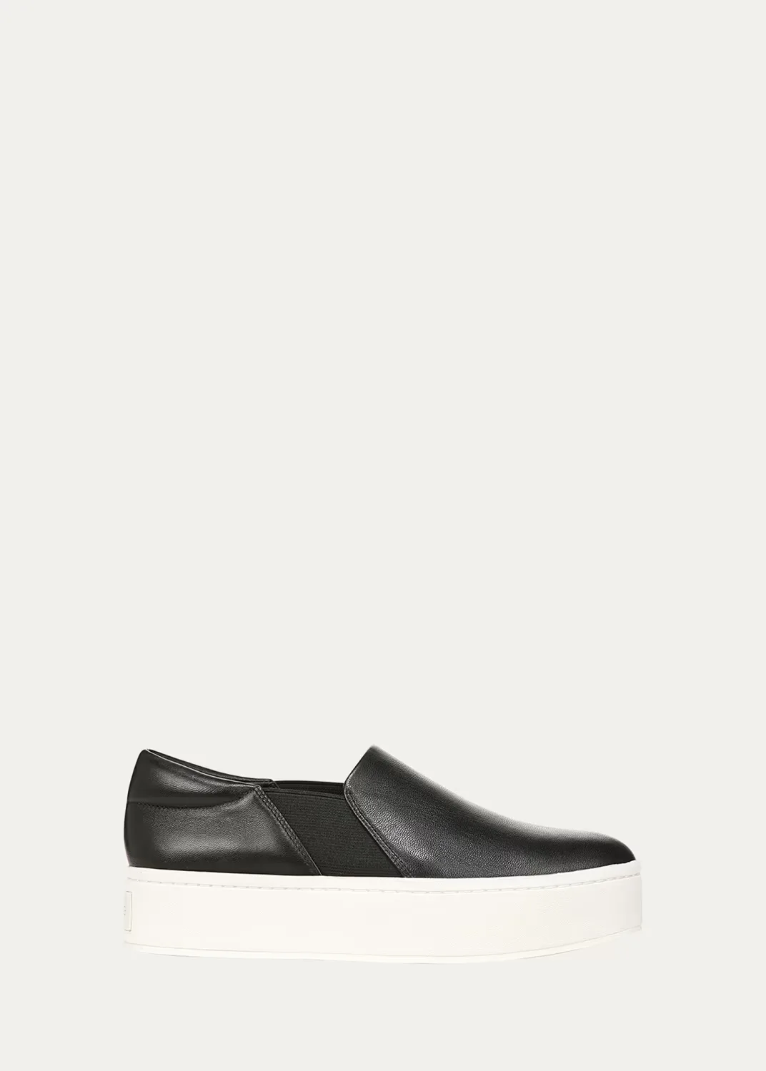 Warren Leather Slip-On Sneakers by Vince
