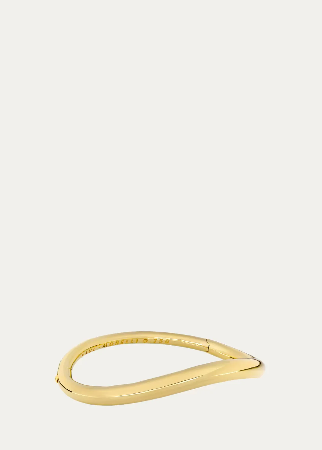 18K Ultimate Gold Mini Bangle Bracelet by Paul Morelli