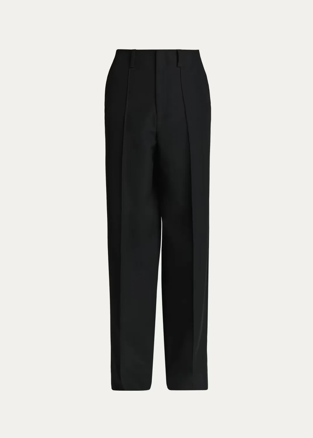 Virgin Wool Pintuck Trousers by Marni