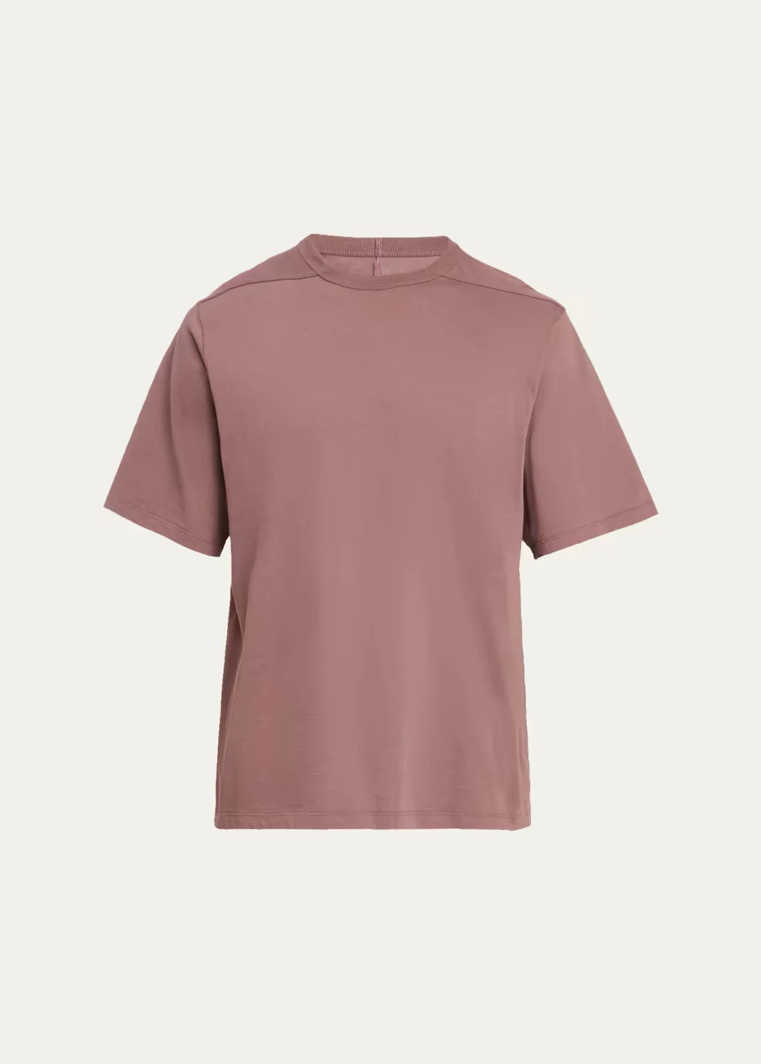 Cotton Jersey Crewneck T-Shirt by Rick Owens
