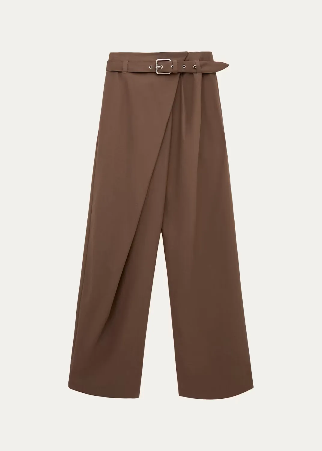 Belted Wide-Leg Wrap Trousers by LOEWE