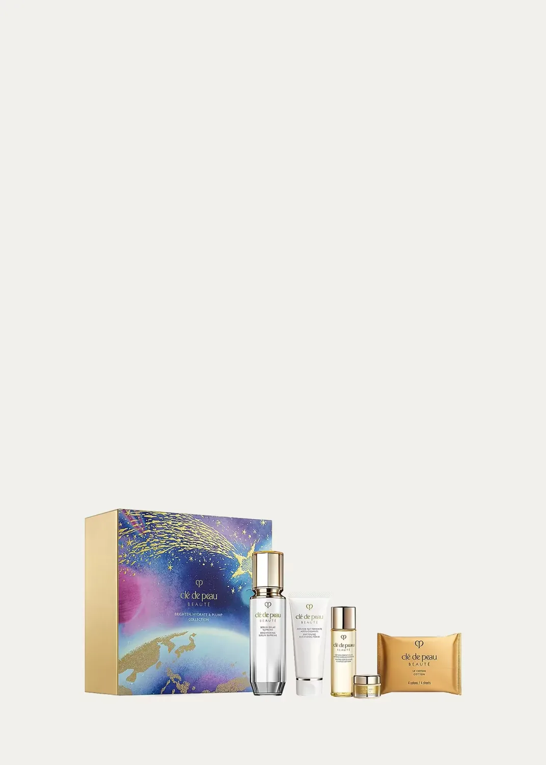 Brighten, Hydrate, & Plump 5-Piece Collection by Cl de Peau Beaut