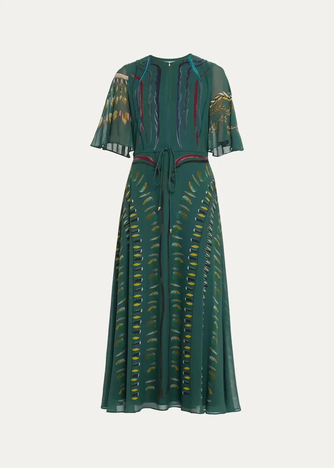 Thessaly Drawstring Maxi Dress by Altuzarra