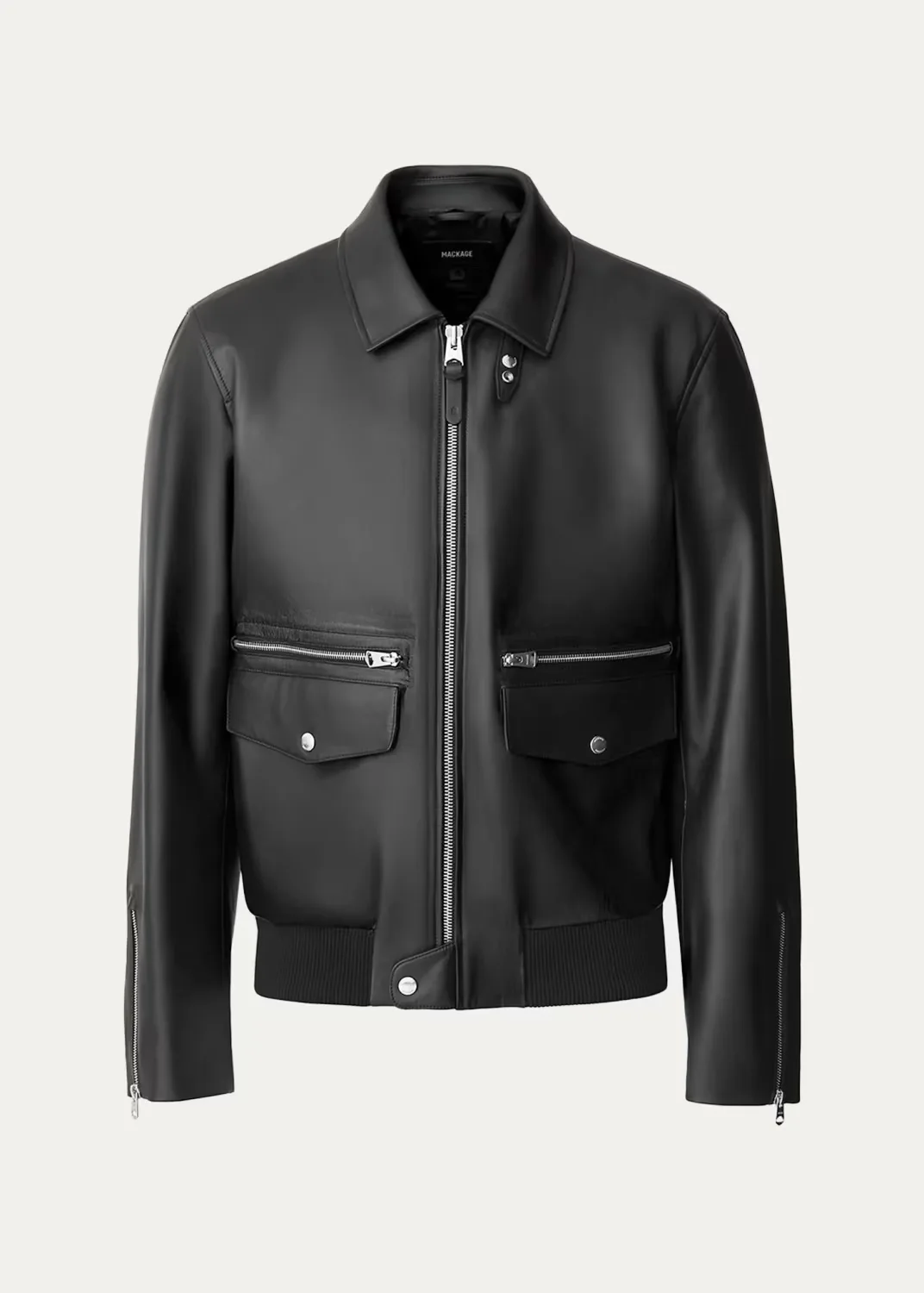 Jakari Leather Jacket by Mackage