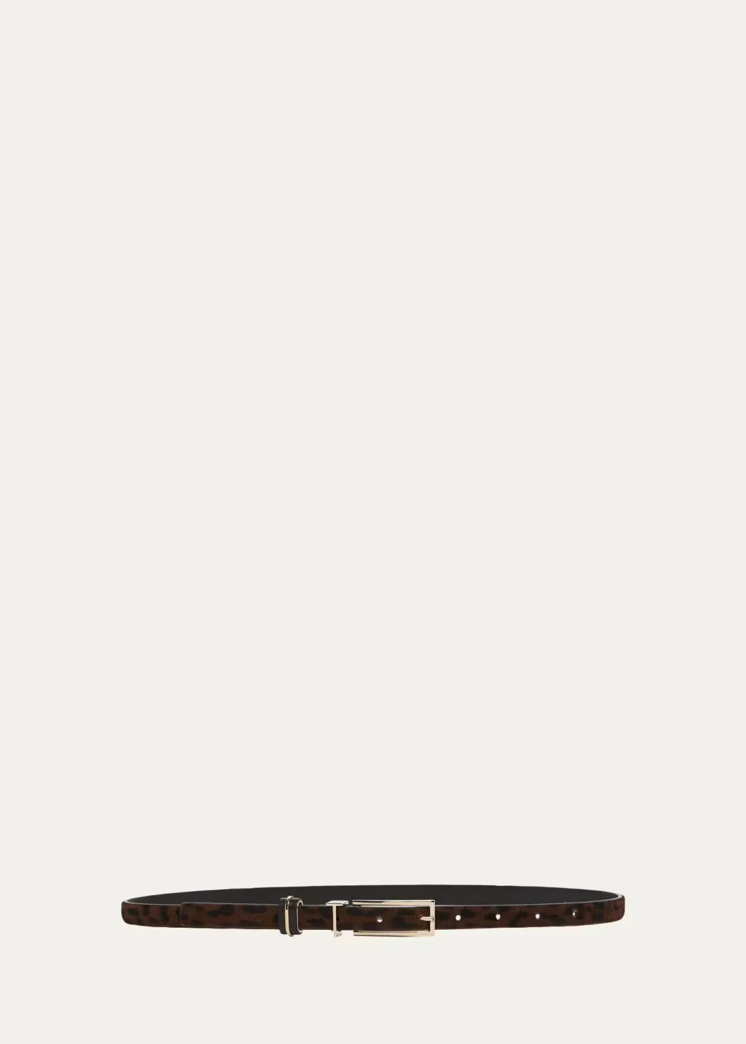 Leopard-Print Calf Hair Belt by Tom Ford