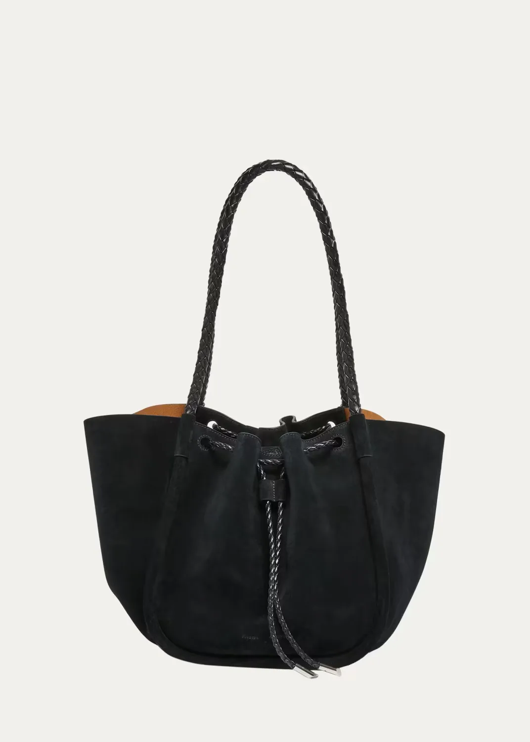 Large Ruched Suede Tote Bag by Proenza Schouler