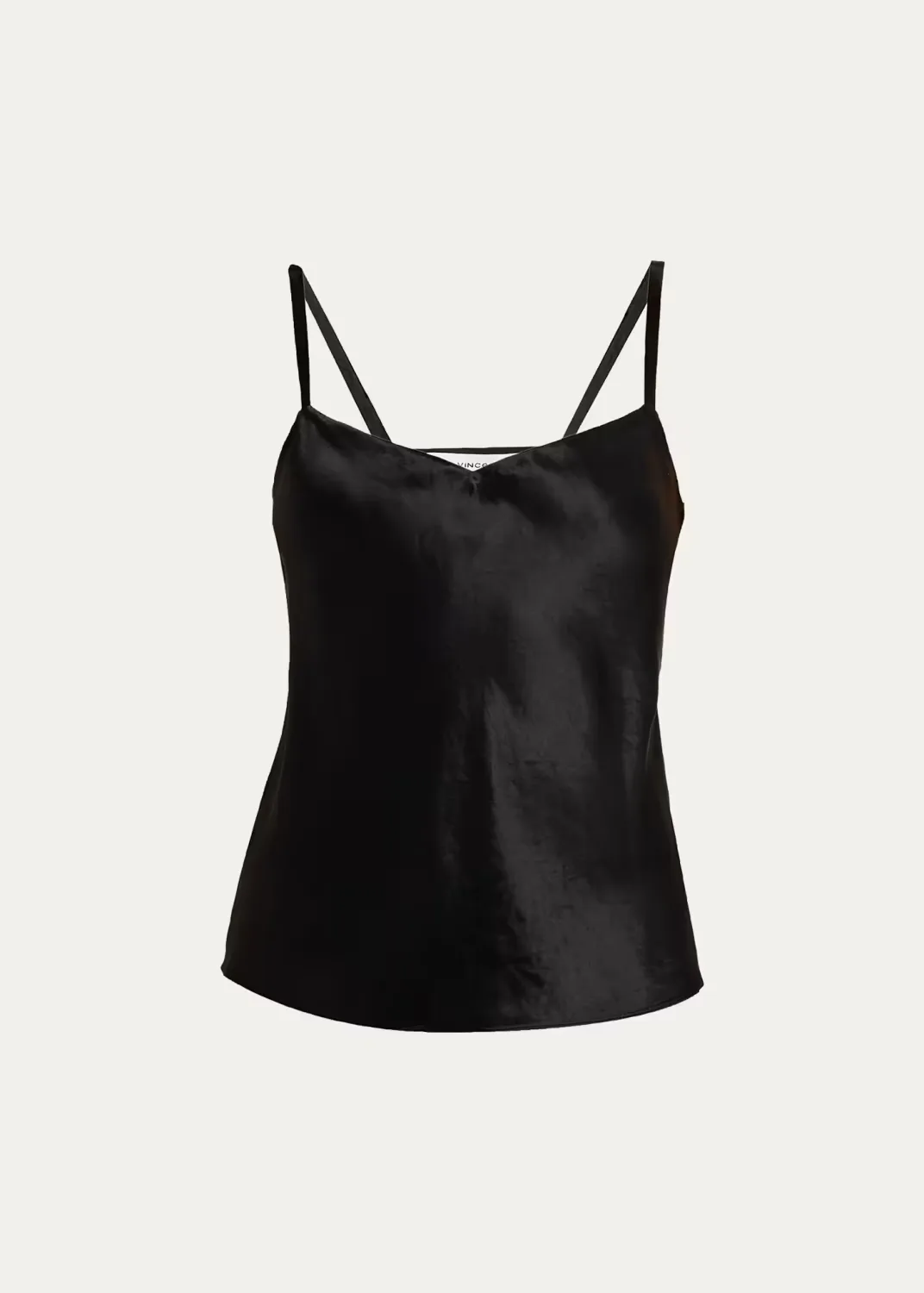 Satin V-Neck Cami by Vince