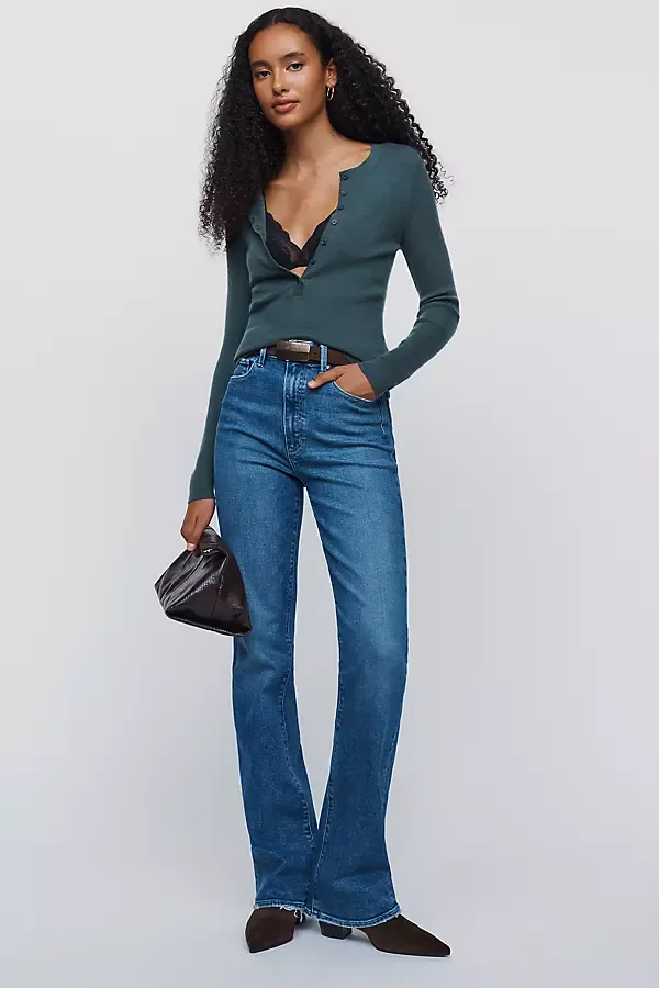 Stevie High Rise Bootcut Jeans by PAIGE