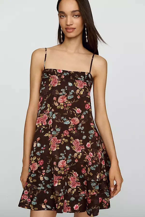 Fleuris Swing Mini Dress by Elliatt