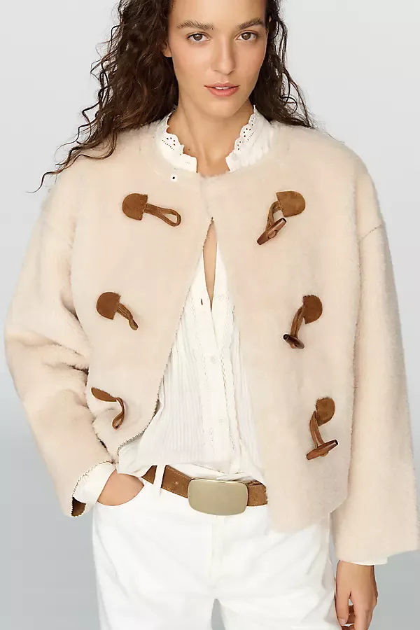 Woodside Toggle Coat Jacket by The Great