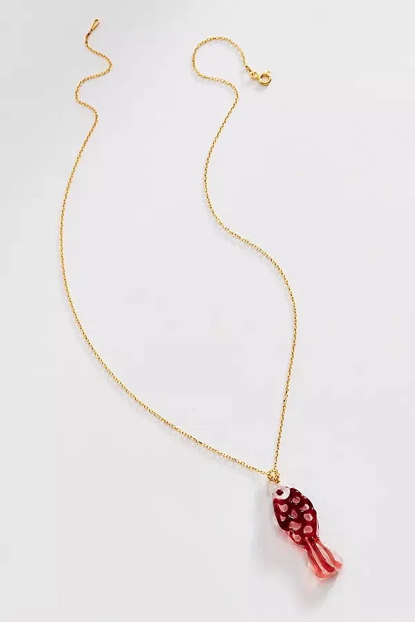 Fish Charm Necklace by Levens Jewels