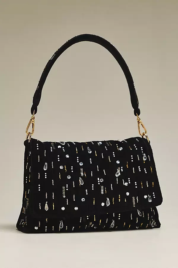 Audra Embellished Shoulder Bag