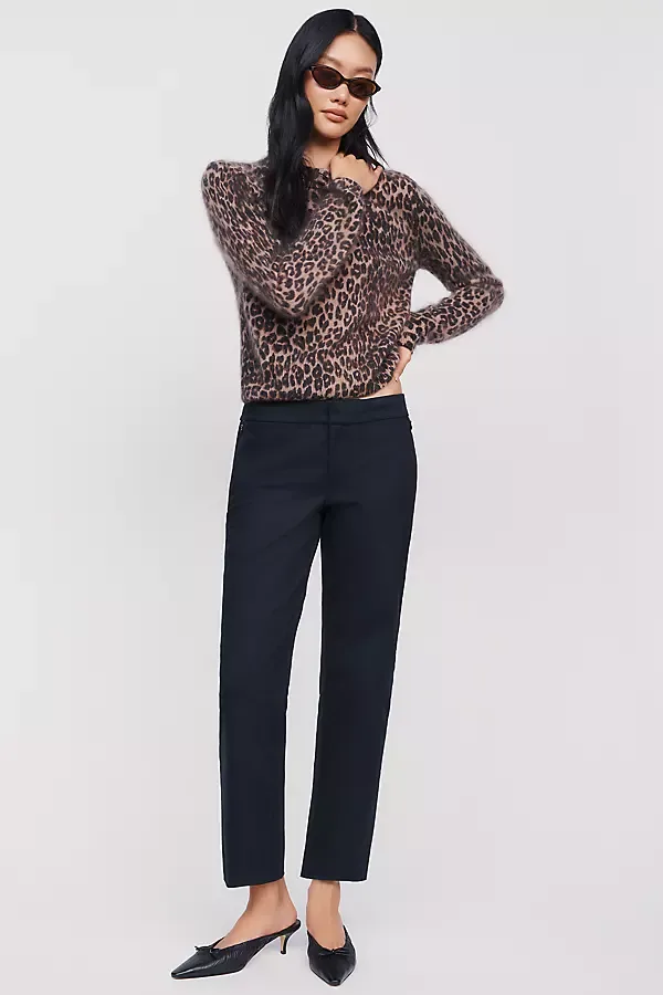 Low-Rise Skinny Cocktail Pants by Anthropologie
