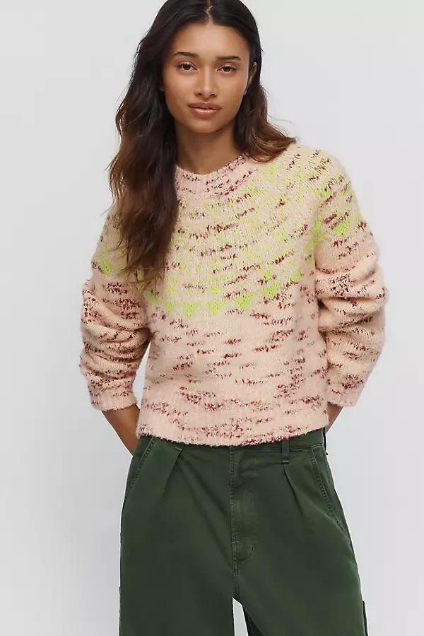 Chunky Crew Neck Sweater