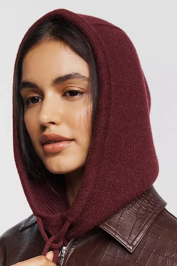 Ribbed Knit Hood by Anthropologie