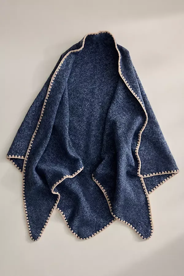 Border Stitch Oversized Scarf by Terrain
