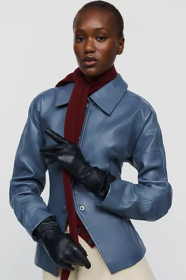 Medium Leather Gloves by Anthropologie