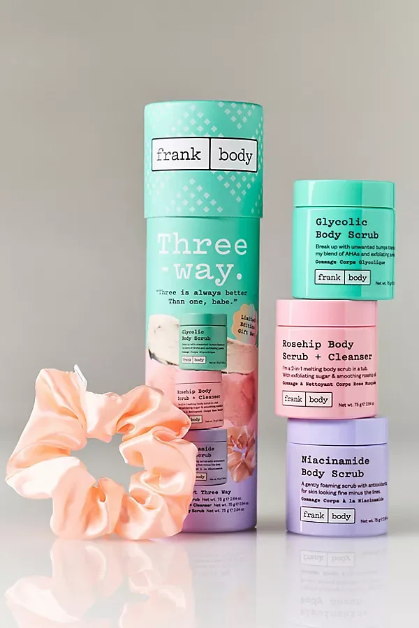 Three-Way Body Scrub Kit by Frank Body
