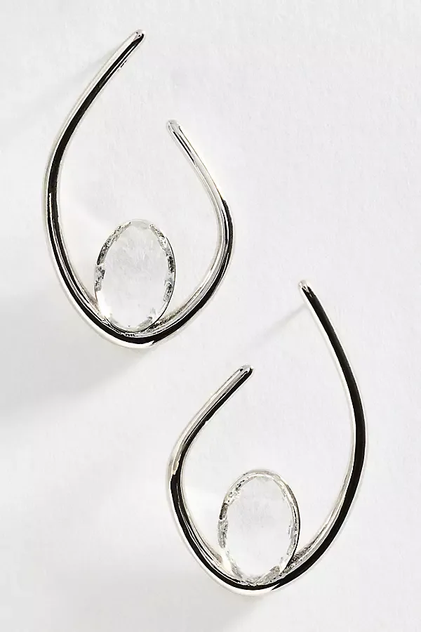 Twisted Teardrop Earrings by Anthropologie