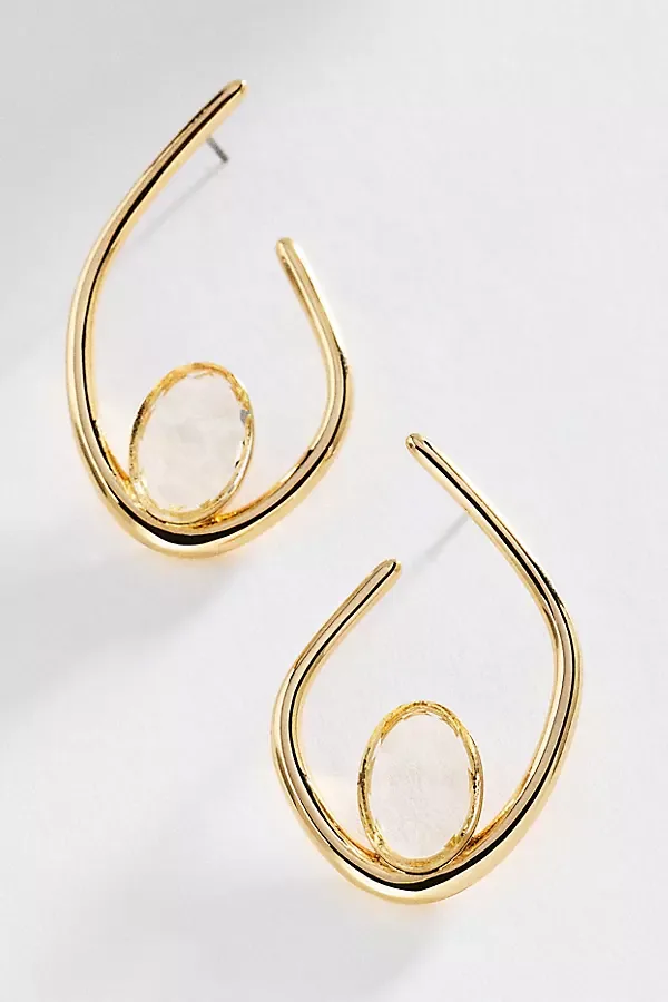 Twisted Teardrop Earrings
