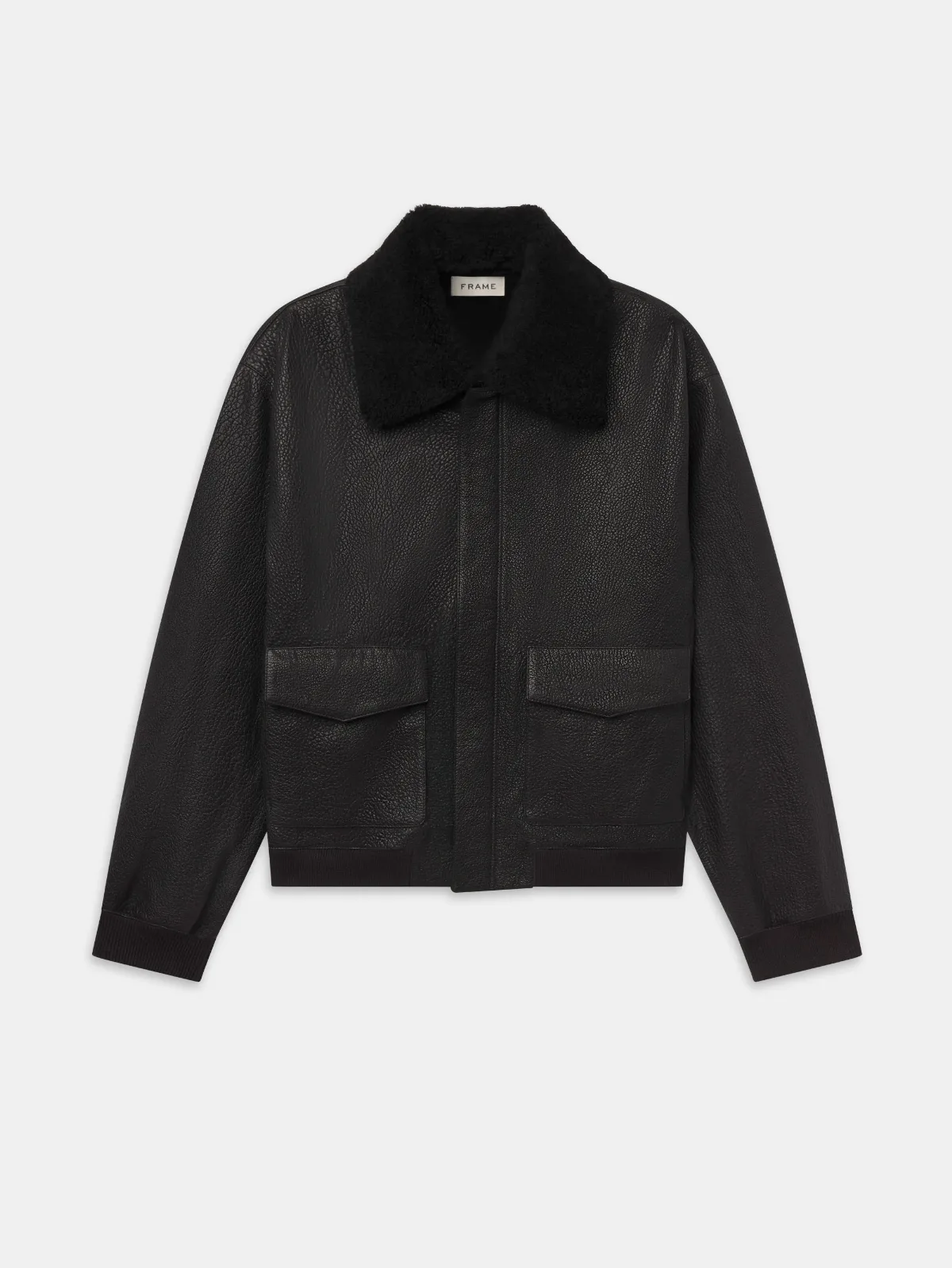 Aviator Leather Jacket by FRAME