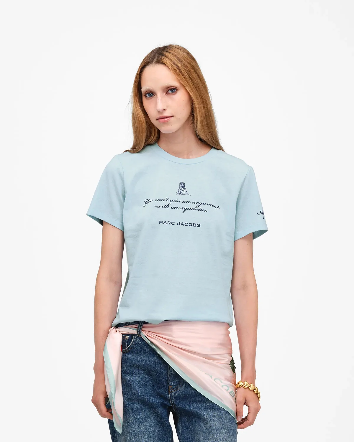 Zodiac T-Shirt in Aquarius by Marc Jacobs