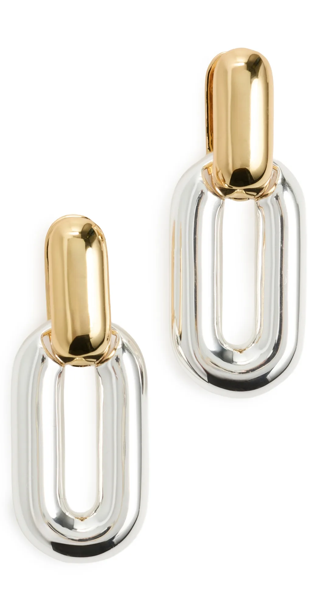 Puffy Detachable Link Earrings