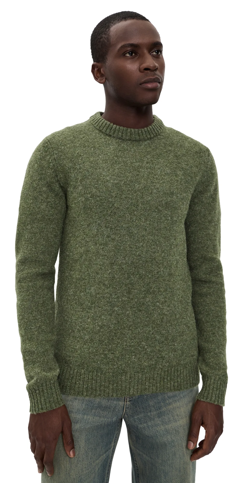The Eastmoor Sweater in Spruce Wool
