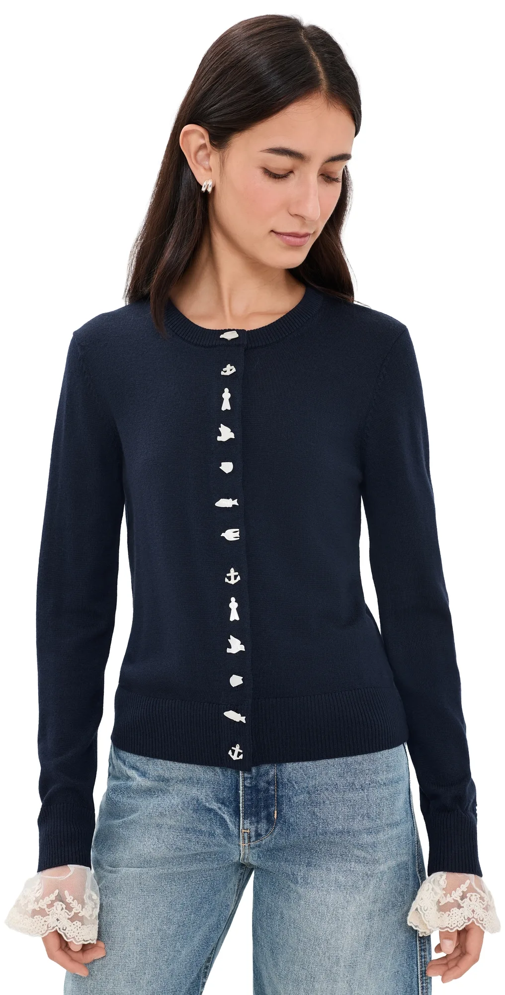 Danielle Pearl Button Cardigan by Sea