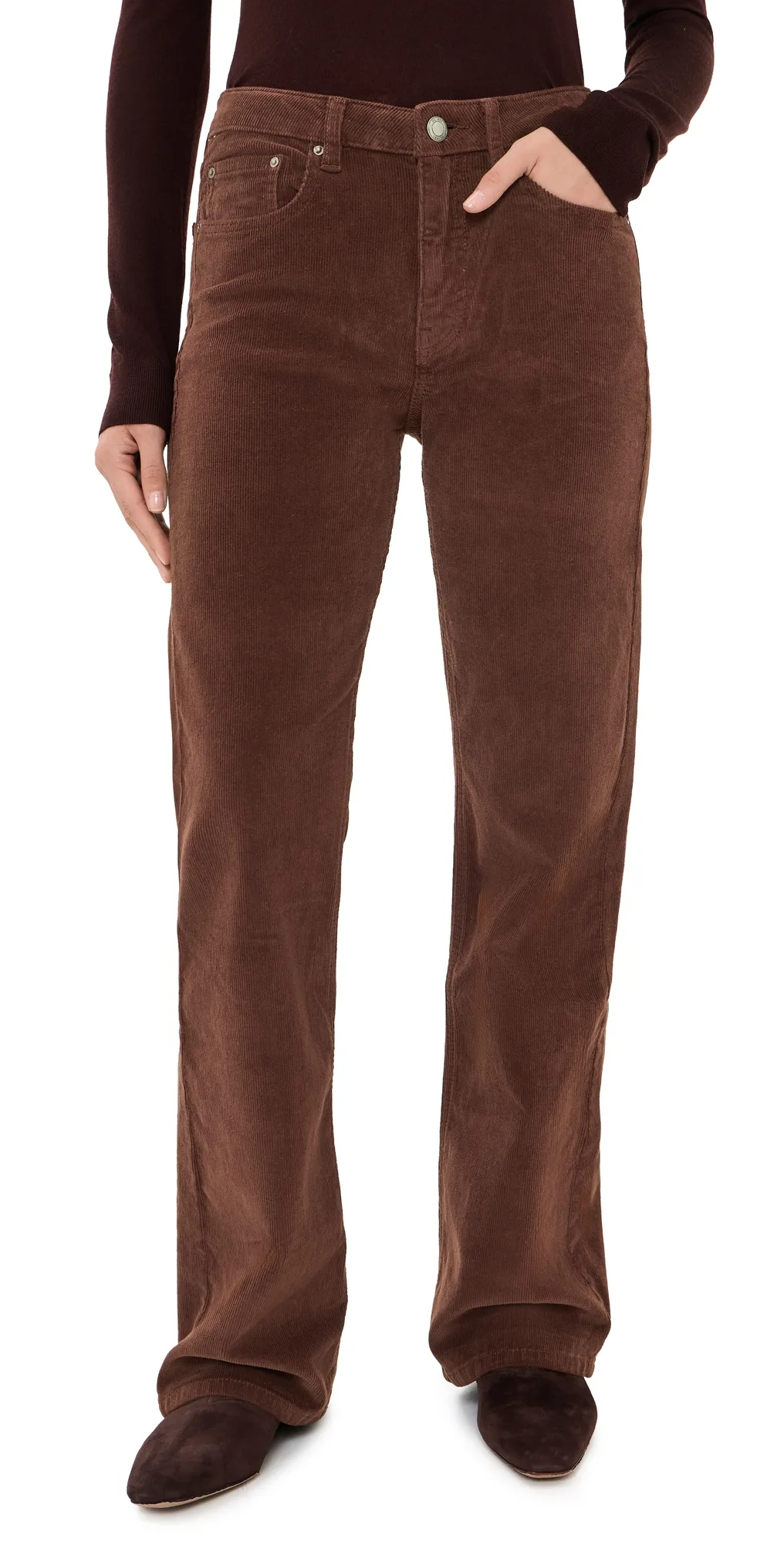 Bella Slim Boot Cut Corduroy Pants by DL1961