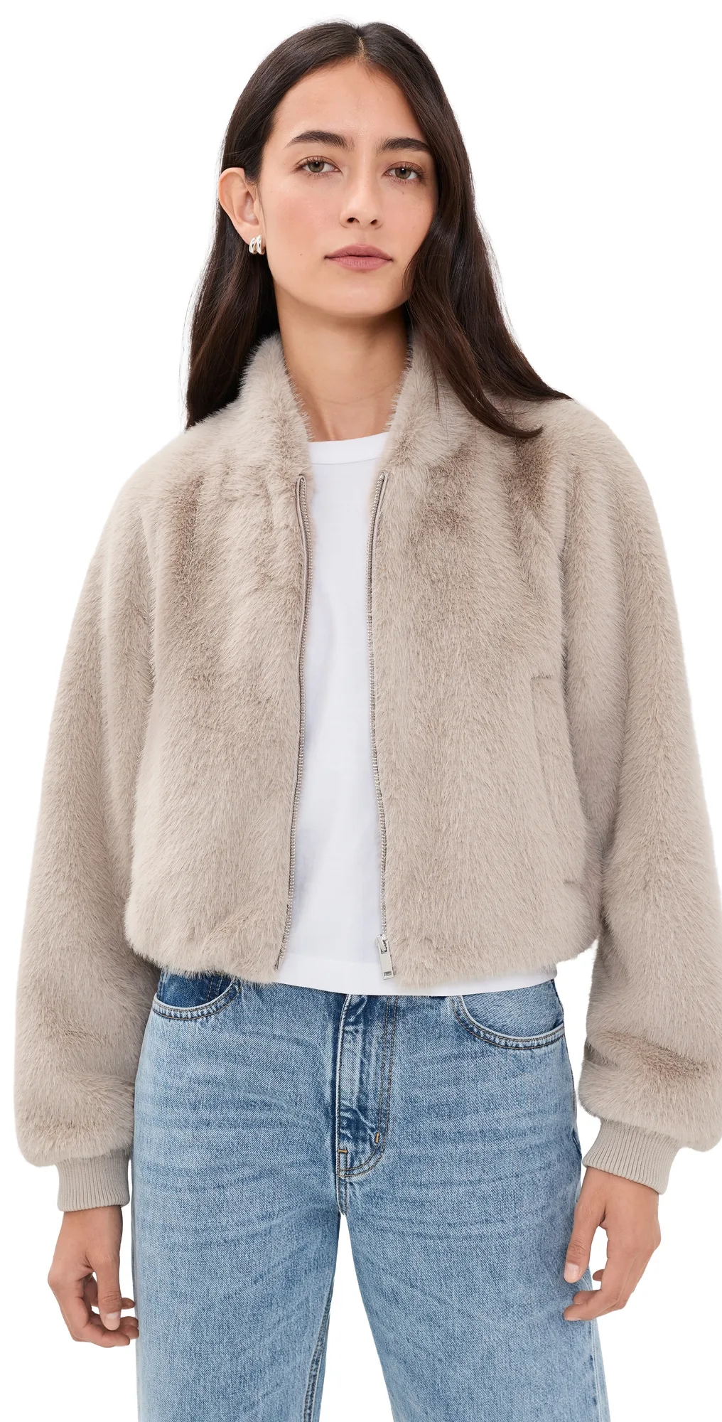 Arianna Faux Fur Jacket by Velvet
