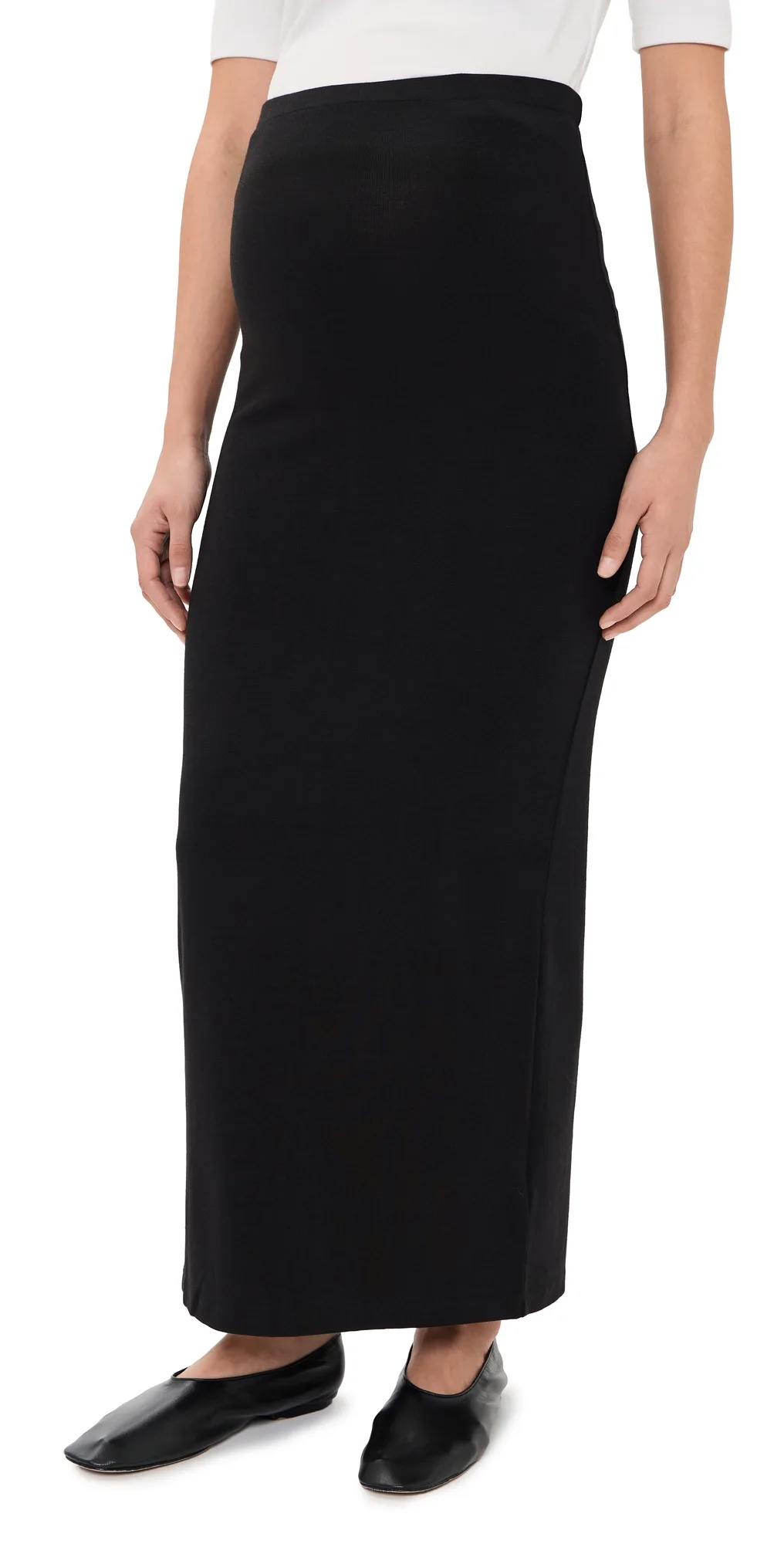 The Maternity Foundation Long Skirt by Favorite Daughter