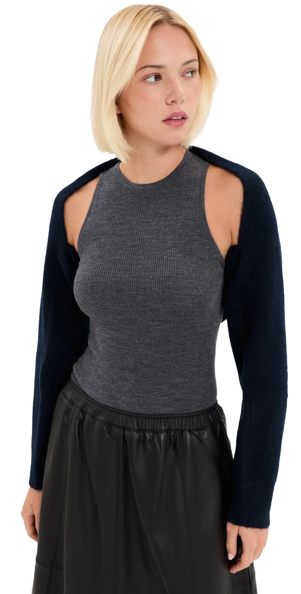 Amelia Convertible Scarf Shrug by LE BOP